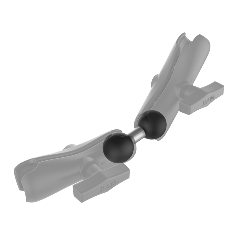 RAM-230U Ram Mount Doppelkugel-Adapter Kugelgröße C aus Aluminium 1