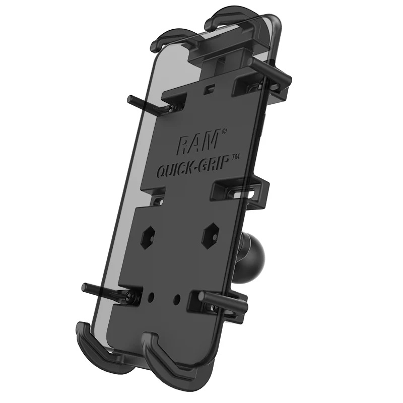 RAM-HOL-PD4-238AU Ram Mount Quick-Grip XL Halterung für große Smartphones mit Diamond Base/B-Kugel 1