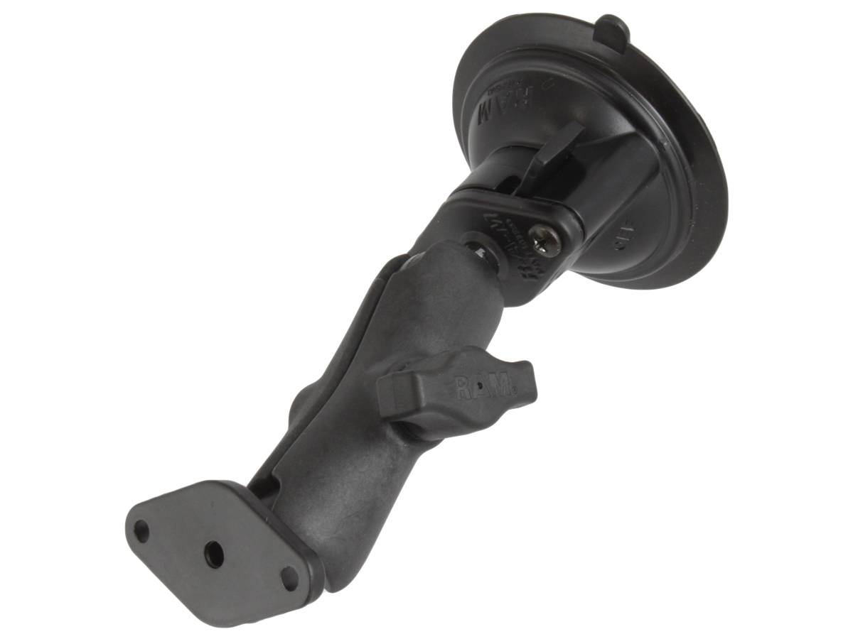 RAP-B-166-RA2U Twist-Lock Saugfuss-Halterset mit zwei Diamond Bases und Socket Arm 1