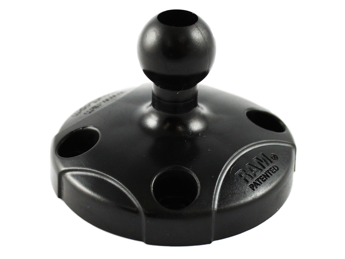 RAP-SB-202U Round Base mit AMPS 4-Lochmuster mit Snap-Link Kugel 1