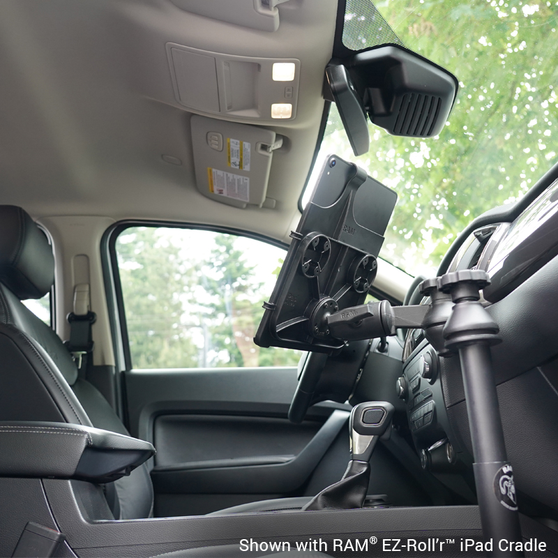 RAM-VB-202-SW2 Sitzschienen - Halterung für Ford Ranger ohne Bohrlöcher 4