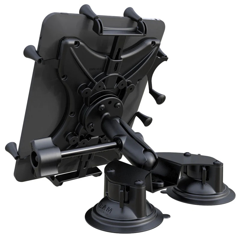 RAM-B-189-UN9-ALA1-KRU X-Grip für 9"-11" Tablets mit Twist-Lock Saugnapfbasis (doppelt) 7