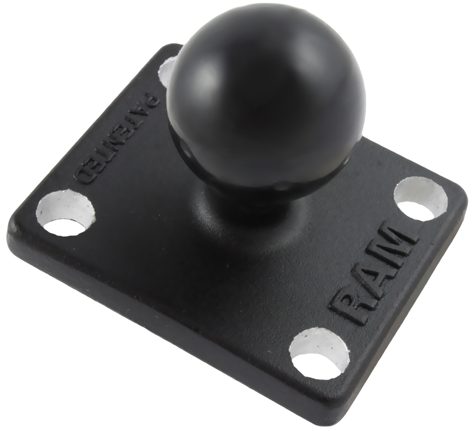 RAM-B-347U-BT Square Base mit AMPS Lochmuster 1