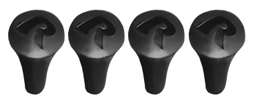 RAP-UN-CAP-4U 4er Pack Ersatz Gummikappen für die X-Grip Halteklammer 1