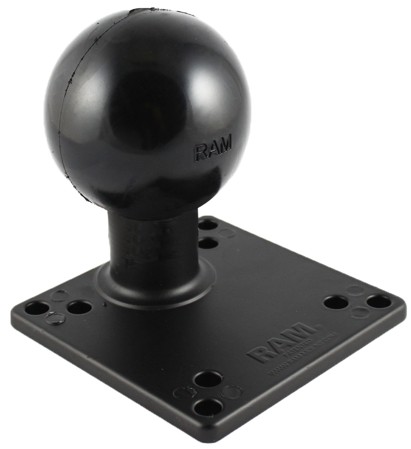 RAM-E-246U VESA Platte 100x100 (E-Kugel) 1
