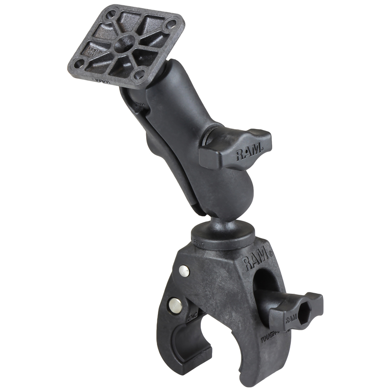 RAP-B-400-347U Halterung mit Tough-Claw klein, Square Base u. mittlerem Arm aus Kunststoff 1