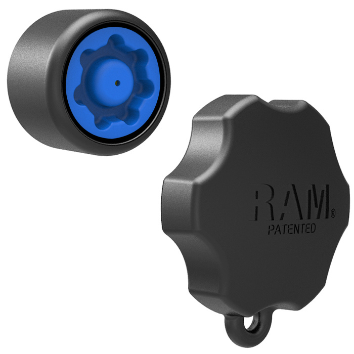 RAP-S-KNOB3U Pin-Lock Sicherheitsknopf für B-System Socket Arme 2