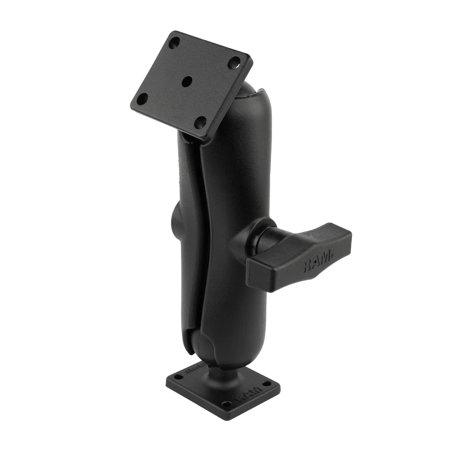 RAM-141U Basisset mit 2 x AMPS-Platte (rechteckig) u. mittlerem Arm- Systemgröße C 0