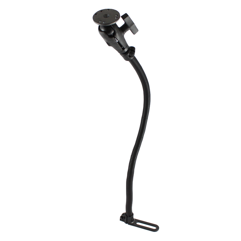 RAM-316-1-24-202U Ram Mount POD Fahrzeughalter flexible 60,96 cm Aluminiumstange RoundBase C-Kugel 1