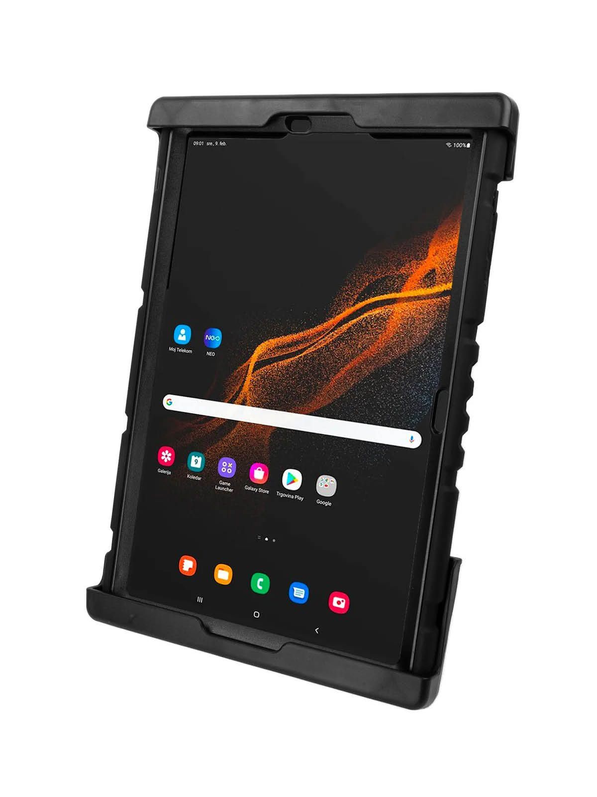 Tab-Tite Halteschale fuer Samsung Tab S7 plus, S7 FE, S8 plus S9 plus