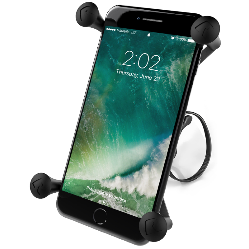 RAP-274-1-UN10 X-Grip Universalhalterung für große Smartphones mit EZ-On/Off Lenkerbasis 3